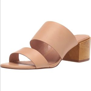 Madewell Kierra Mules, Vintage Beige, Size 9.